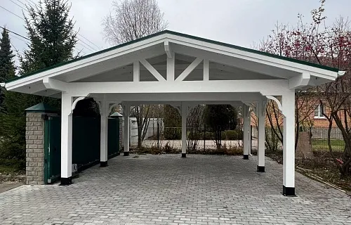 Навес для двух машин КАТАЛОНИЯ — Фото 3