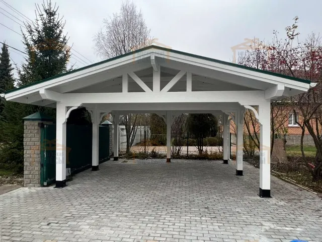 Навес для двух машин КАТАЛОНИЯ — Фото 3