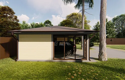 Навес-гараж БАЛТИК — Фото 6