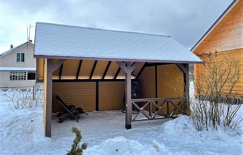 НАВЕС-БЕСЕДКА АТЛАНТ — Фото 8