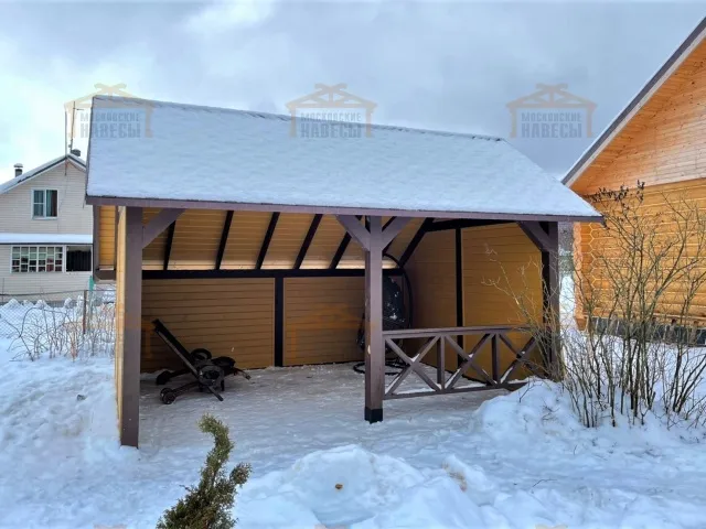 НАВЕС-БЕСЕДКА АТЛАНТ — Фото 8