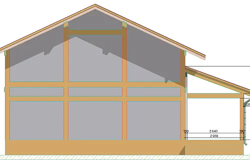 Веранда к фахверковому дому СИРИУС — Фото 8