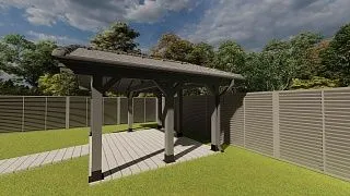 НАВЕС-БЕСЕДКА МАЛИНОВКА - миниатюра