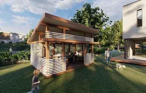 НАВЕС-БЕСЕДКА ПЕРСИЯ — Фото 4