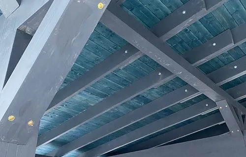 Односкатный навес для машин ХАРТВУД — Фото 4