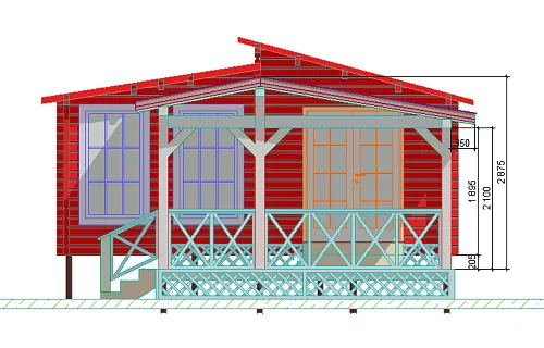 ВЕРАНДА К ДОМУ СВЕТЛАЯ — Фото 7
