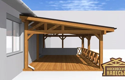 ВЕРАНДА К ДОМУ БЕТТА — Фото 4