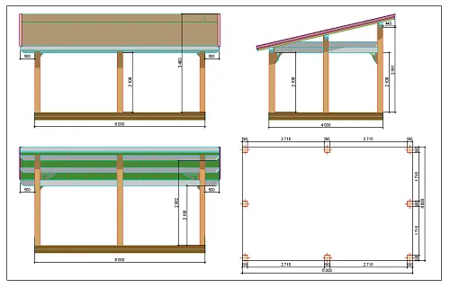 НАВЕС-БЕСЕДКА МИЛАН — Фото 5