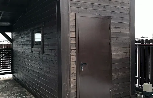 Навес односкатный с хозблоком УСАДЬБА — Фото 5