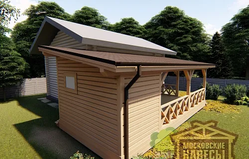 ВЕРАНДА К ДОМУ ПРАЖСКАЯ — Фото 3