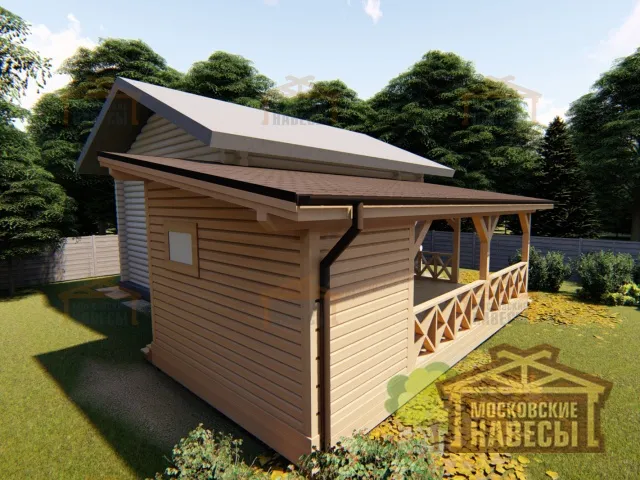 ВЕРАНДА К ДОМУ ПРАЖСКАЯ — Фото 3