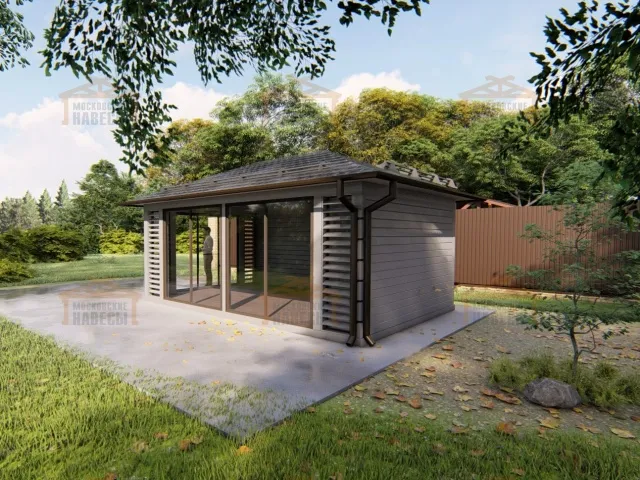 Застекленная беседка ЦЕЗАРЬ — Фото 7