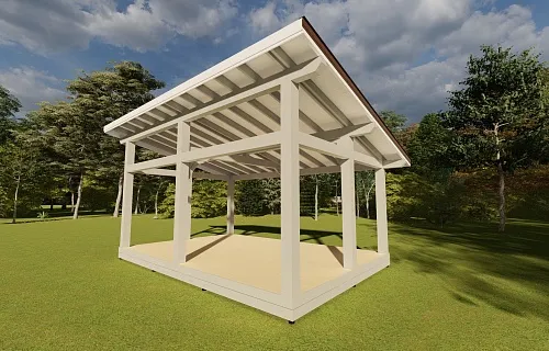 НАВЕС-БЕСЕДКА МИЛАН — Фото 3