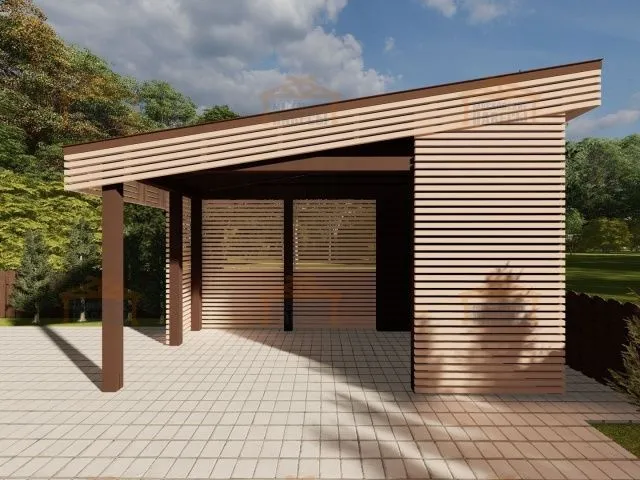 НАВЕС-БЕСЕДКА ЛАВАНДА — Фото 5