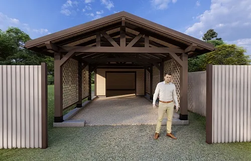 Гараж-Навес БРОНКО — Фото 6