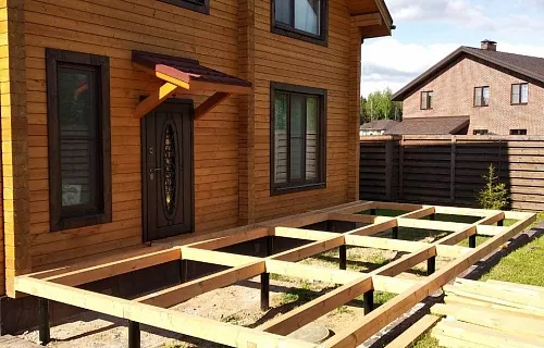 ВЕРАНДА К ДОМУ ХВОЙНАЯ — Фото 5