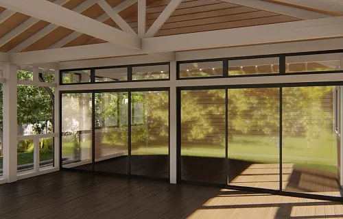 Застекленная беседка ГРАФСКАЯ ПРИСТАНЬ XL — Фото 3