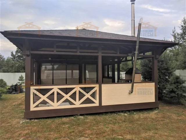 Застекленная беседка ГРАФСКАЯ ПРИСТАНЬ — Фото 2