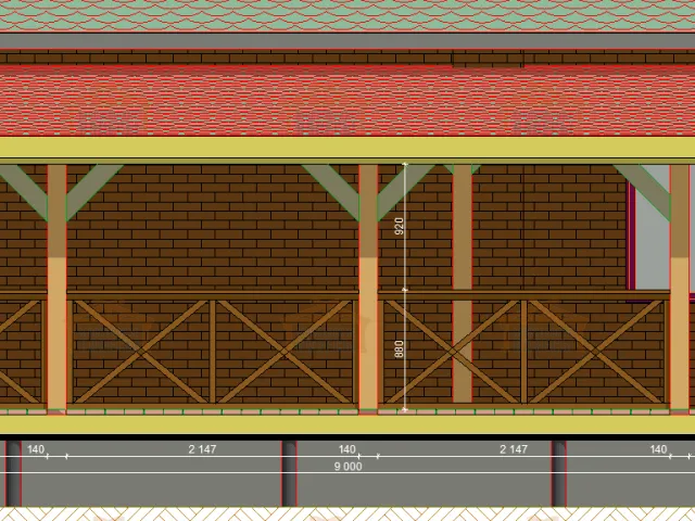 ВЕРАНДА К ДОМУ ГАММА — Фото 6