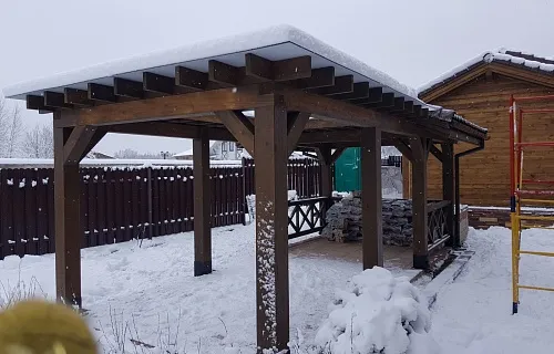 НАВЕС ДЛЯ БАРБЕКЮ ФЭМИЛИ ПАРК — Фото 3