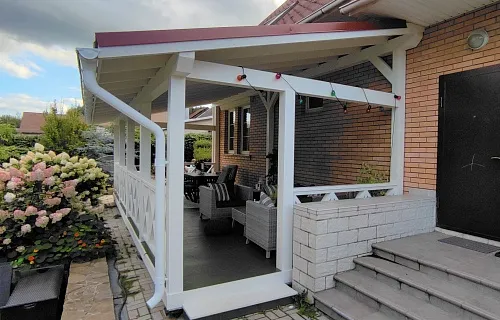 ВЕРАНДА К ДОМУ ЦВЕТОЧНАЯ — Фото 2