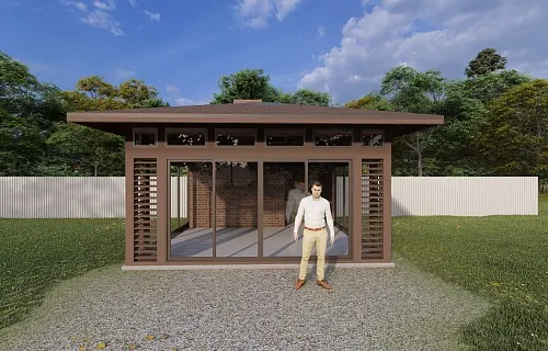 Застекленная беседка КИНГСТОН — Фото 10