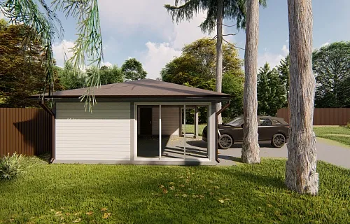 Навес-гараж БАЛТИК — Фото 4