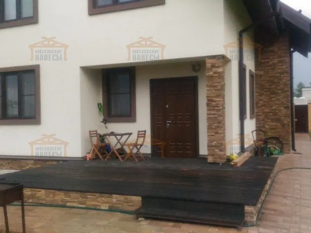 ВЕРАНДА К ДОМУ ЯНТАРНАЯ — Фото 4