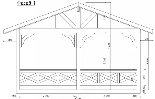 Навес для барбекю ЛУИЗИАНА — Фото 4