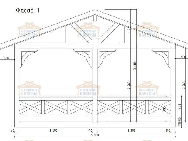 Навес для барбекю ЛУИЗИАНА — Фото 4