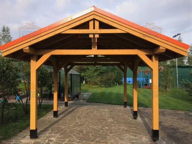 Навес для одного автомобиля УНО — Фото 2