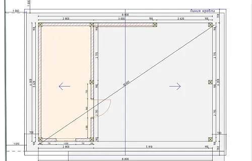 Навес для двух автомобилей с хозблоком БАВАРИЯ MAXI 2.0 — Фото 11