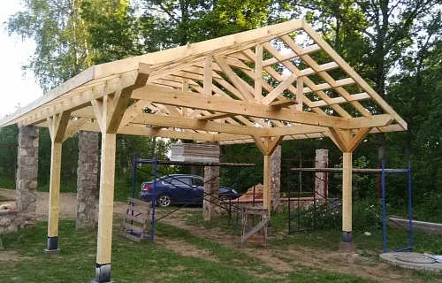 Навес для автомобилей АРКТУР — Фото 9