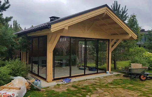 Застекленная беседка МОНТАНА — Фото 3