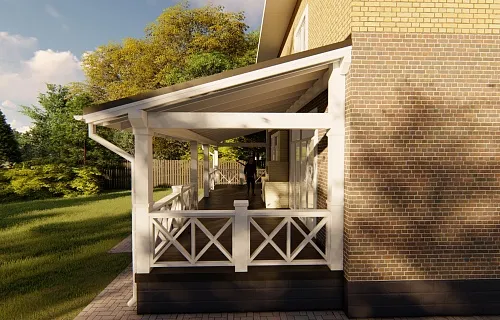 ВЕРАНДА К ДОМУ ГОРКИ-8 — Фото 2