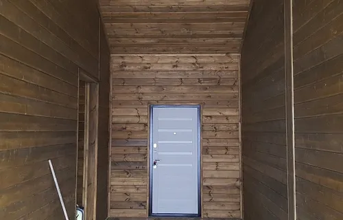 Навес для двух машин с хозблоком ФЭМИЛИ — Фото 5