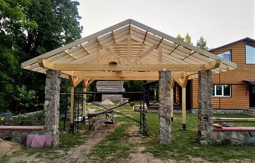 Навес для автомобилей АРКТУР — Фото 8