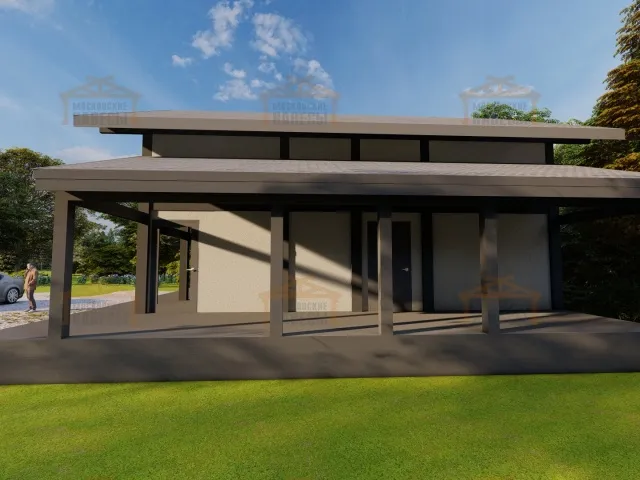 Веранда к фахверковому дому СИРИУС — Фото 6