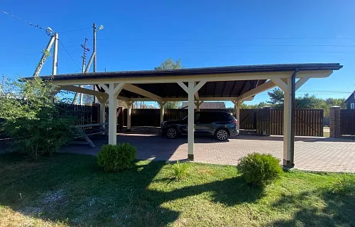 Деревянный навес РУБЛЕВСКИЙ — Фото 2