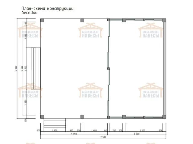 Застекленная беседка ГРАФСКАЯ ПРИСТАНЬ — Фото 9