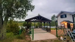 Навес для двух машин ПРОВАНС - миниатюра