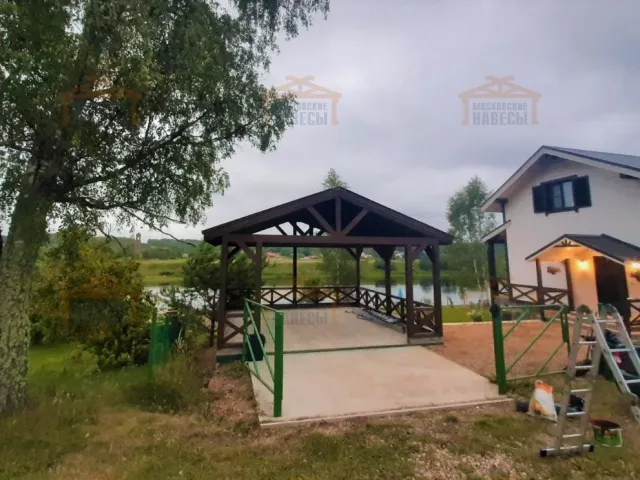 Навес для двух машин ПРОВАНС — Фото 4