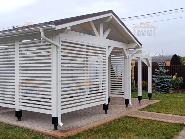 НАВЕС-БЕСЕДКА АДРИЯ 2.0 — Фото 3