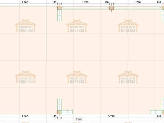 НАВЕС-БЕСЕДКА КАМИЛЛА — Фото 3