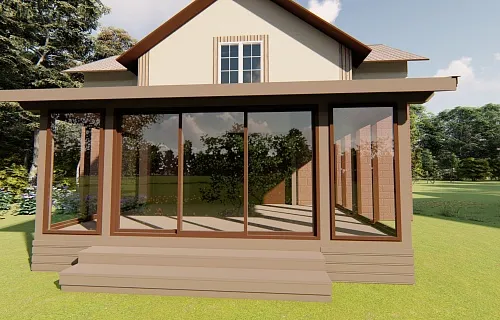 Застекленная беседка ЮНОНА — Фото 3