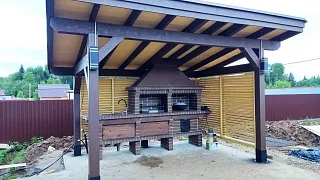 НАВЕС ДЛЯ БАРБЕКЮ ТВИД ПАРК - миниатюра