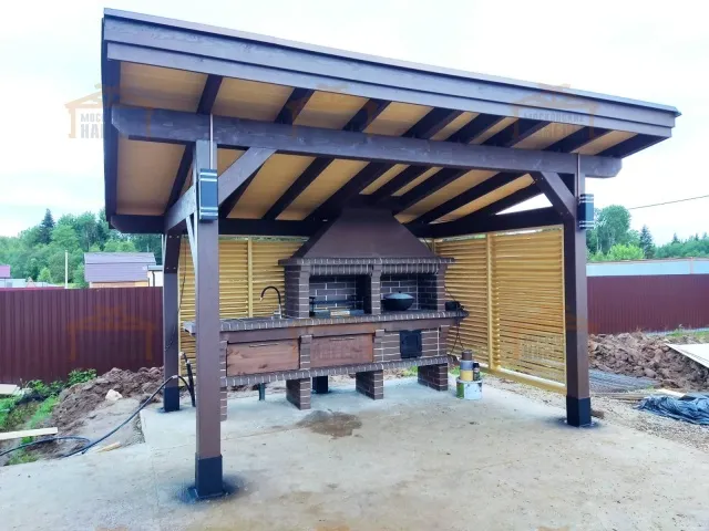 НАВЕС ДЛЯ БАРБЕКЮ ТВИД ПАРК — Фото 9