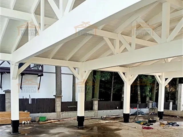 Навес для шести машин БОЛЬШОЙ — Фото 6