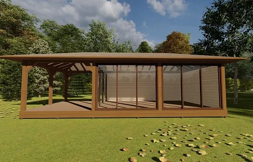 Застекленная беседка ТОСКАНА — Фото 8