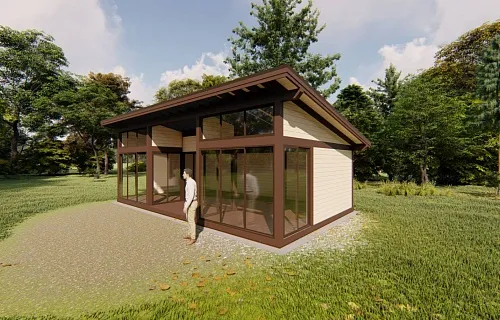 Застекленная беседка КАМЕЯ 2.0 — Фото 4